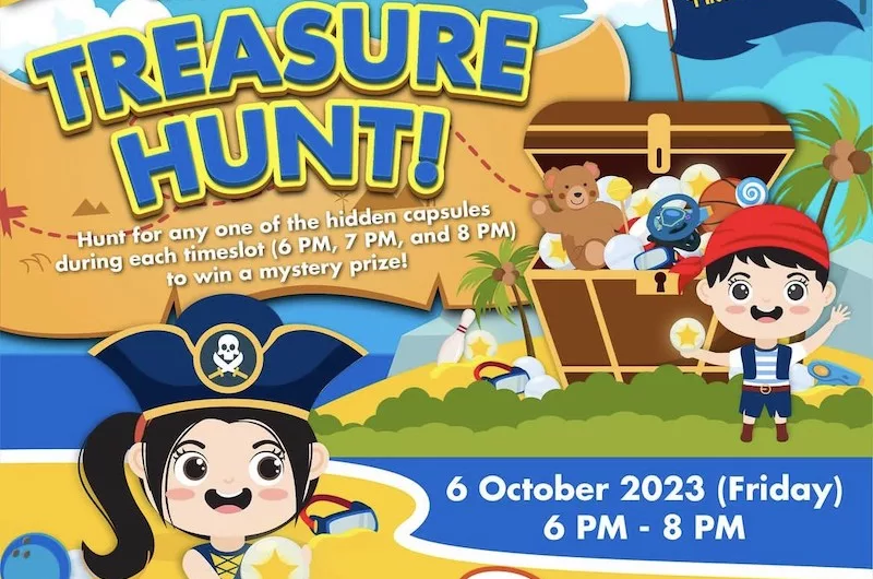 Win Mystery Prizes & Get Free Balloons At Timezone Children’s Day Treasure Hunt