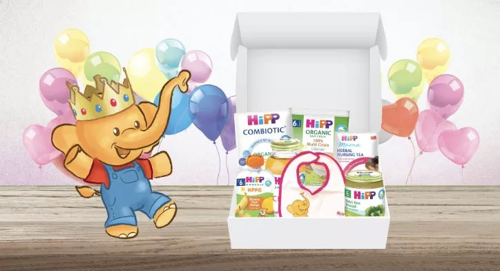 Free HiPP Gift Box For Pregnant Mothers & Babies