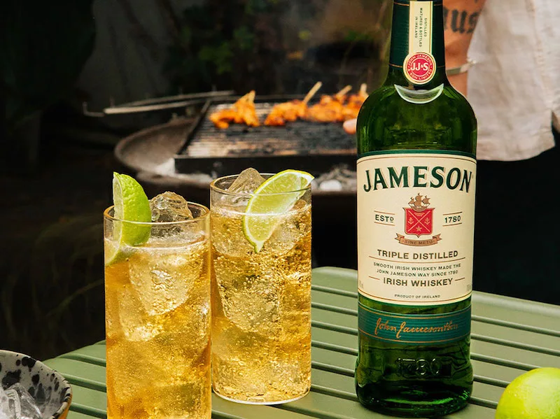 Free Jameson Ginger & Lime Drink