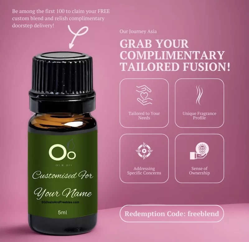 Free Our Journey Customised Essential Oil