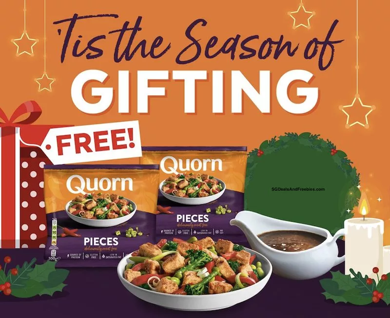 2 Free Packs Of Quorn Pieces & Black Pepper Sauce