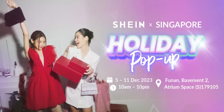 Free Gift From SHEIN Holiday Pop-Up Funan
