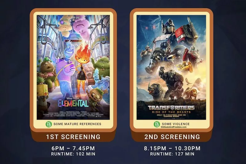 Free Movie Screening Transformers Rise Of The Beasts & Elemental