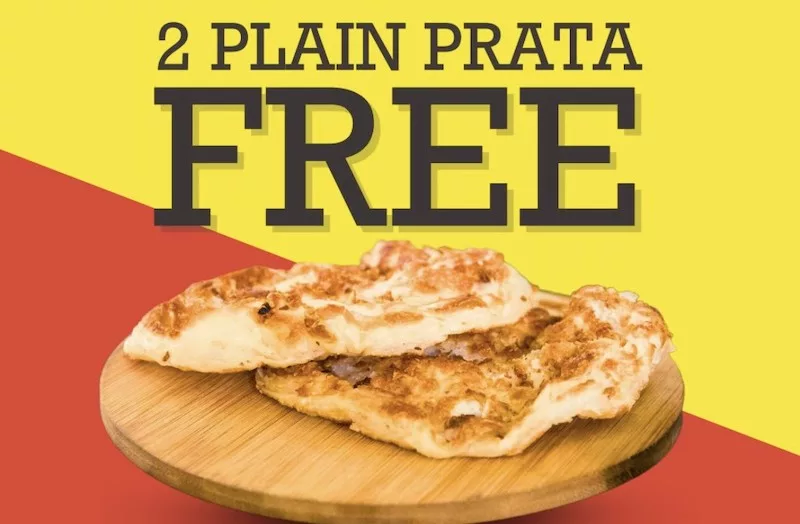 2 Free Plain Pratas At Spring Leaf Prata ICON @ Pasir Panjang