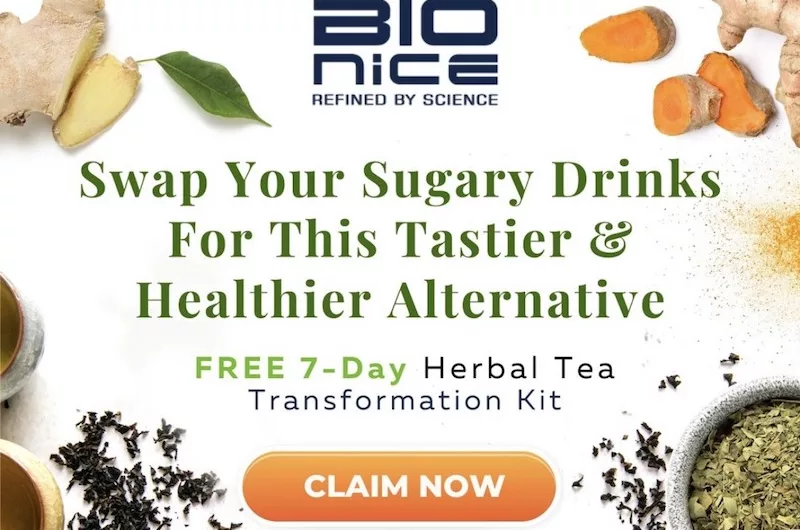 Complimentary BioNice 7-Day Herbal Tea Sample Kit