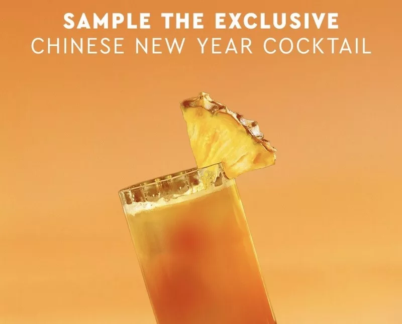 Glenfiddich Chinese New Year Pop-Up Free CNY Cocktail Sample