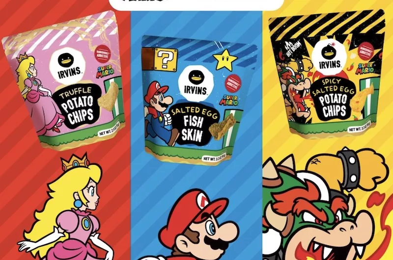 Irvins x Super Mario VivoCity Pop-Up: Snack Samples & Play Games To Win Prizes