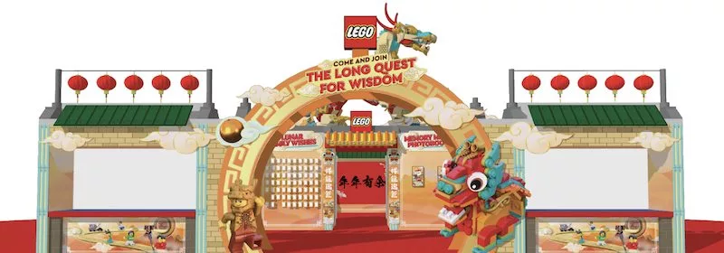Lego Long Quest For Wisdom Suntec City Lunar New Year 2024