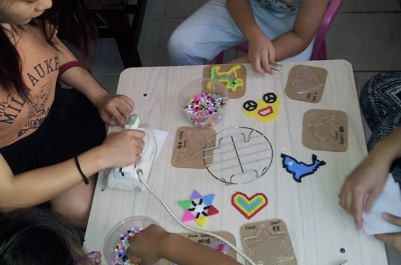 Free Drop-In Children’s Craft Activity At National Museum Singapore – Hama Bead Keychain