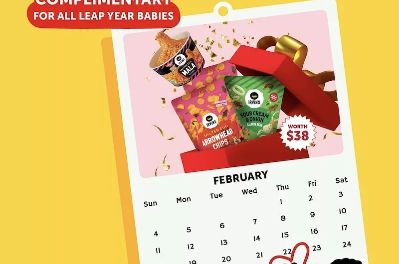 Free Irvins Birthday Treat Worth $38 For Leap Day Babies