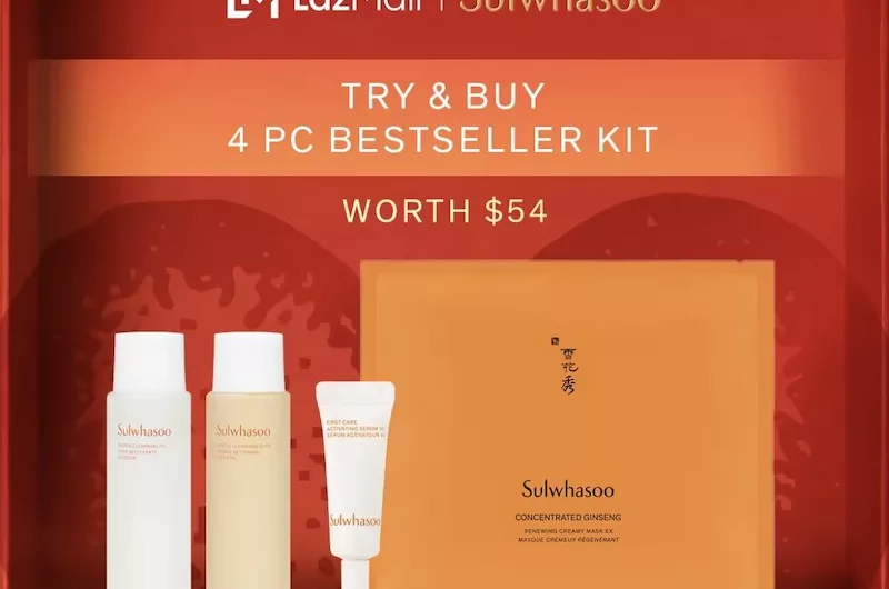 Sulwhasoo Best Seller Skincare Set For Only $10 Plus Free Samples & Free Delivery!