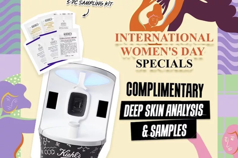 Complimentary Kiehl’s Skin Analysis, Samples & Mystery Gift