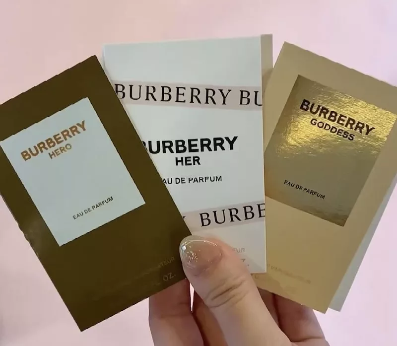 Free Burberry 3-pc Perfume Sample Set