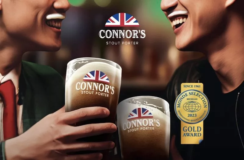 Free Pint Of Connor's Stout At KPO, 5 Emerald Hill Or Bar Bar Q