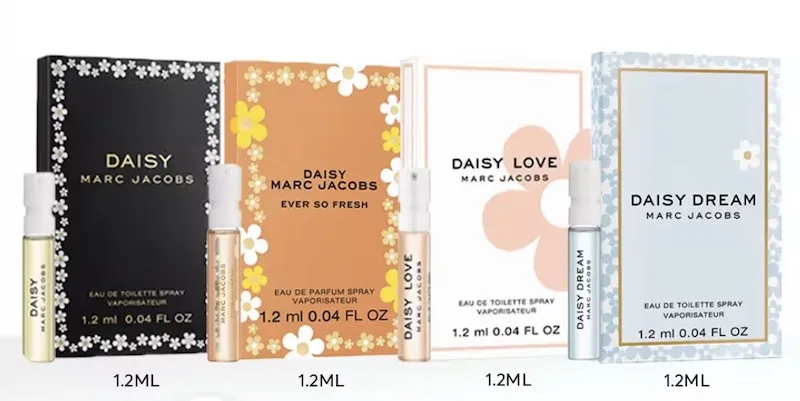 Marc Jacobs 4-Pc Perfume Sample Set For Only $10 Plus Free Delivery!