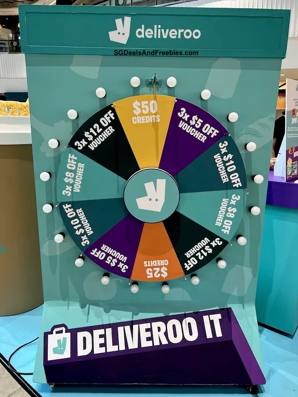 Sure-Win Spin The Wheel To Win Deliveroo Vouchers