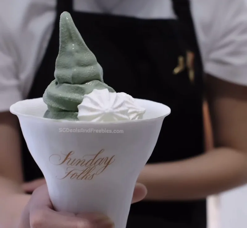 Complimentary Sunday Folks Ice Cream From La Mer Pop-up Paragon